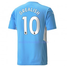 Maillot de Foot Manchester City Jack Grealish 10 Domicile 2021-22